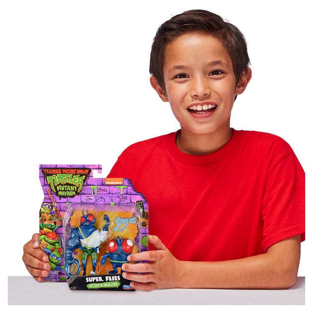 Figurka Playmates Wojownicze Żółwie Ninja Super Flies (43377834816) - obraz 5