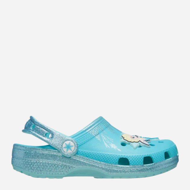 Дитячі крокси для дівчинки Crocs Classic Frozen Elsa Clog Kids 210235-90H 32-33 Різнокольорові (196265808106) - зображення 1