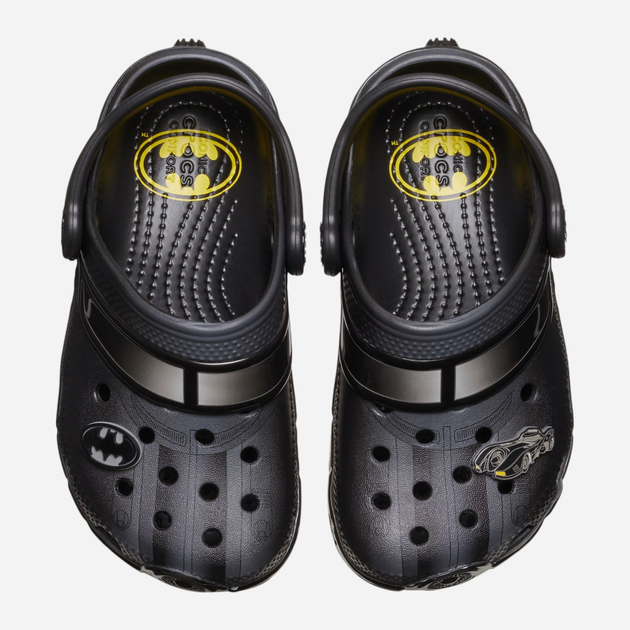 Дитячі крокси-сабо для хлопчика Crocs Classic Batman Batmobile Clog Kids 210229-001 32-33 Чорні (196265807840) - зображення 4