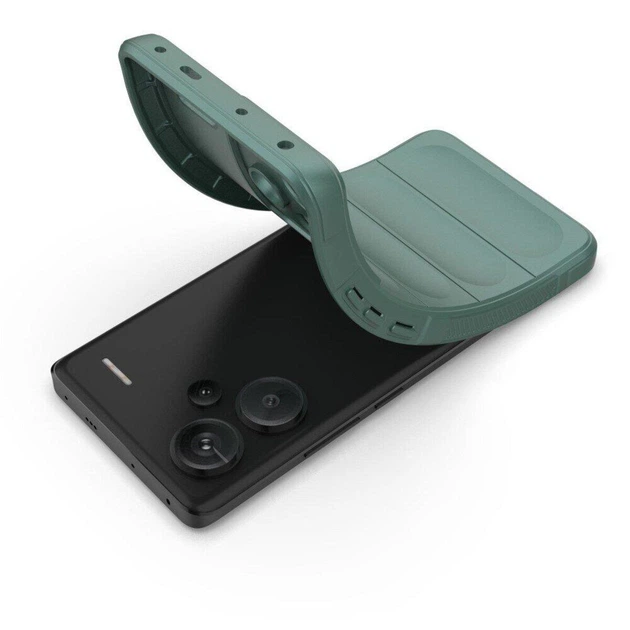 Чохол для смартфона Cosmic Magic Shield для Xiaomi Redmi Note 13 Pro Plus 5G Dark Green (MagicShXiNo13P+Green) - Фото 5 Чохол для смартфона Cosmic Magic Shield для Xiaomi Redmi Note 13 Pro Plus 5G Dark Green (MagicShXiNo13P+Green) - зображення 5
