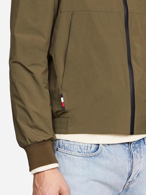 Kurtka bomberka męska Tommy Hilfiger thmw0mw34455rbn M Oliwkowa (8720646395194) - obraz 5