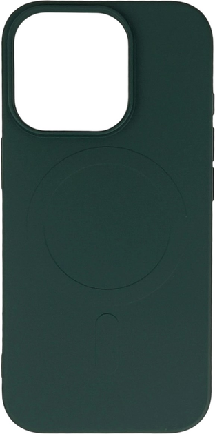 Панель Hurtel Liquid Silicone Case MagSafe для Apple iPhone 16 Pro Max Dark Green (5907769363443) - зображення 1