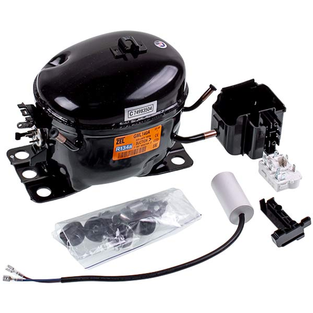 Компрессор для холодильника Zanussi ZEL GML140A R134a 140W (с пусковым ...