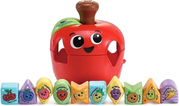 Sorter Vtech Zabawne Jabłko (5707152047819) - obraz 1