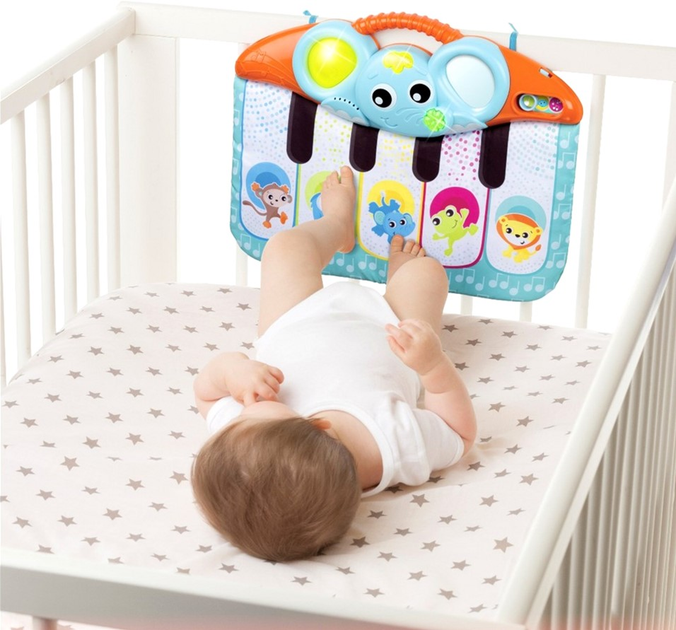 Edukacyjna mata pianino Playgro z muzyką i światłami (9321104886101) - obraz 5