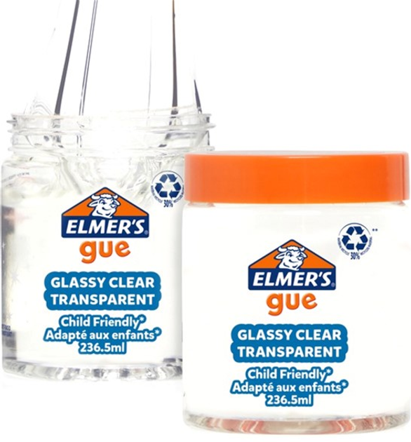 Набір для створення слаймів Elmers Gue Pre Made Slime Clear (3026981620676) - зображення 1