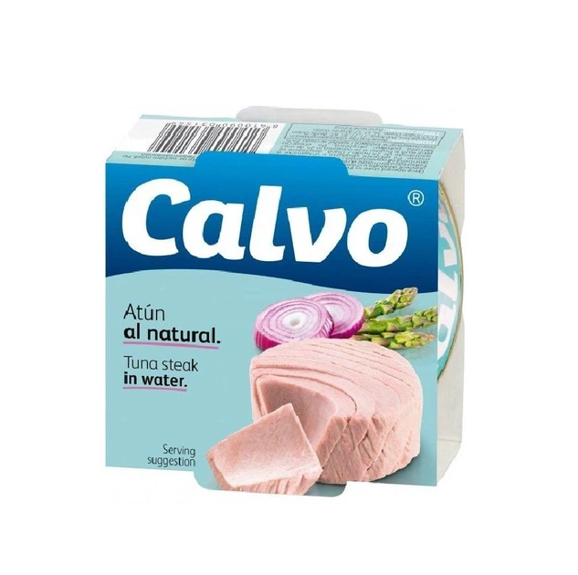 Тунець Calvo у власному соку 160 г - Фото 1 Тунець Calvo у власному соку 160 г - зображення 1