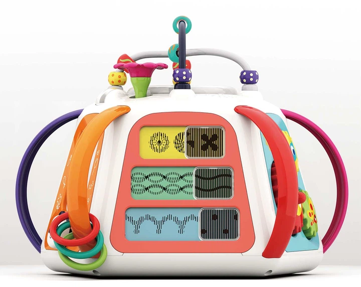 Piramida interaktywna Kinder and Kids Activity Pyramid Las z grami, światłami i dźwiękami (K10233) (5740028600046) - obraz 4