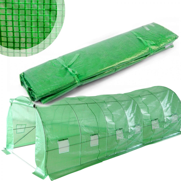 Плівка для садових тунелів Bass Polska 600 x 300 x 200 см 85980 (5902067621332) - зображення 4