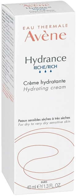 Крем для обличчя Avene Hydrance зволожуючий 40 мл (3282779206280) - зображення 2