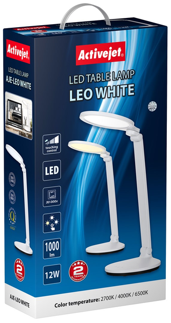 Lampa stołowa LED Activejet AJE-LEO 12 W (5901443122890) - obraz 14