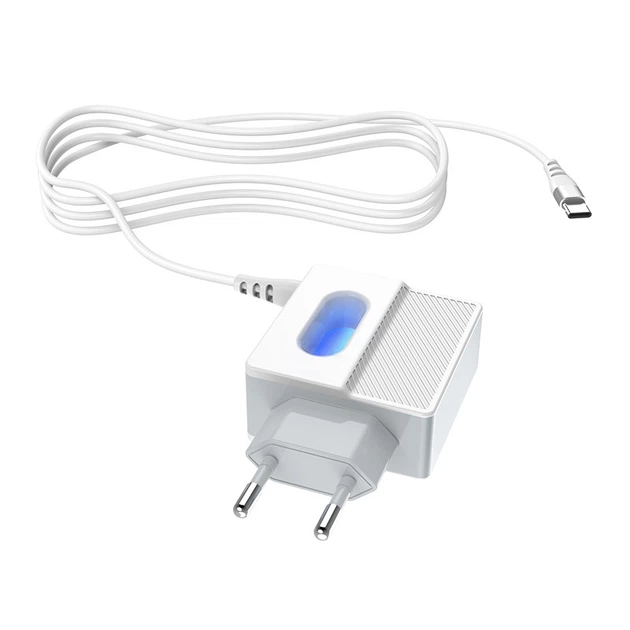 Зарядний адаптер Hoco C75 Imperious DC5V 2.4A EU штекер подвійний USB вихід - Фото 2 Зарядний адаптер Hoco C75 Imperious DC5V 2.4A EU штекер подвійний USB вихід - зображення 2