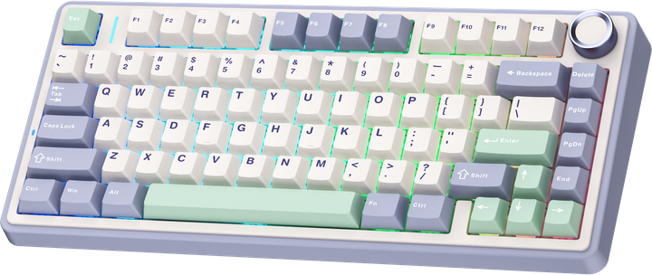 Клавиатура Aula F75 White (6948391208640) - изображение 3