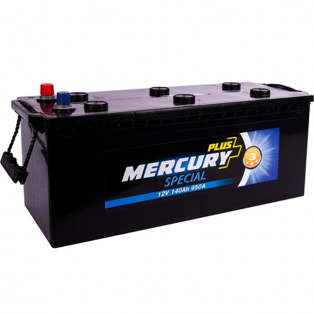 Аккумулятор автомобильный MERCURY battery SPECIAL Plus 140Ah (P47299)[50148] - изображение 1