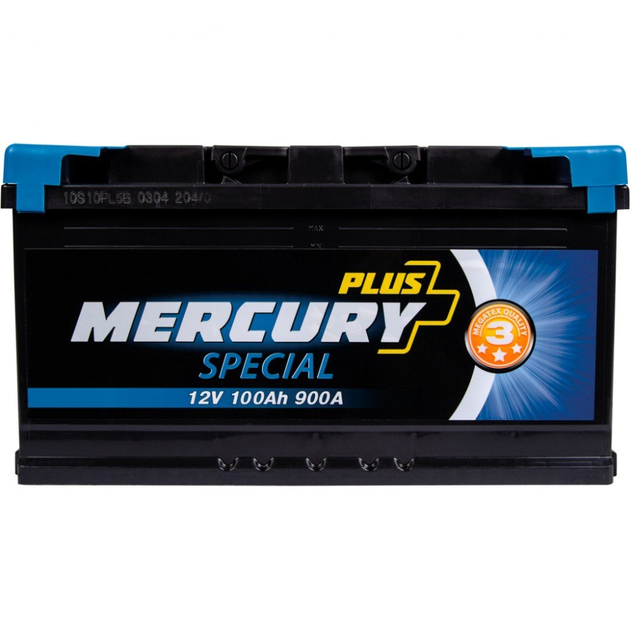 Аккумулятор автомобильный MERCURY battery SPECIAL Plus 100Ah (P47292)[73470] - изображение 2