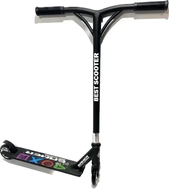 Самокат трюковий Best Scooter Срібло - зображення 4