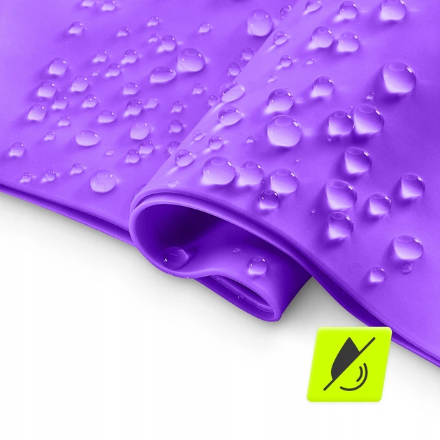 Шапочка для плавания TSUNAMI Standard женская Violet (P-5905973401869) (JDT-0845434) - изображение 7