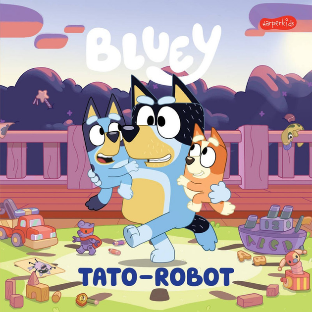 Książeczka Harperkids Bluey. Tato-robot. Moja czytanka (9788327687647) - obraz 2