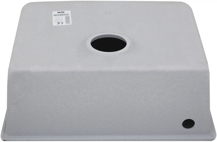 Кухонная мойка гранит ELLECI Q 105 Under Top Aluminium 79 - изображение 8
