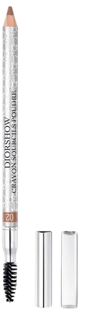 Ołówek do brwi Dior Diorshow Powder Eyebrow Pencil 02 Chestnut 1.19 g (3348901507998) - obraz 1