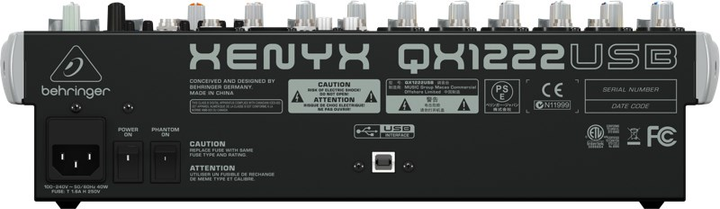 Мікшерний пульт Behringer QX1222USB (27000362) - зображення 4
