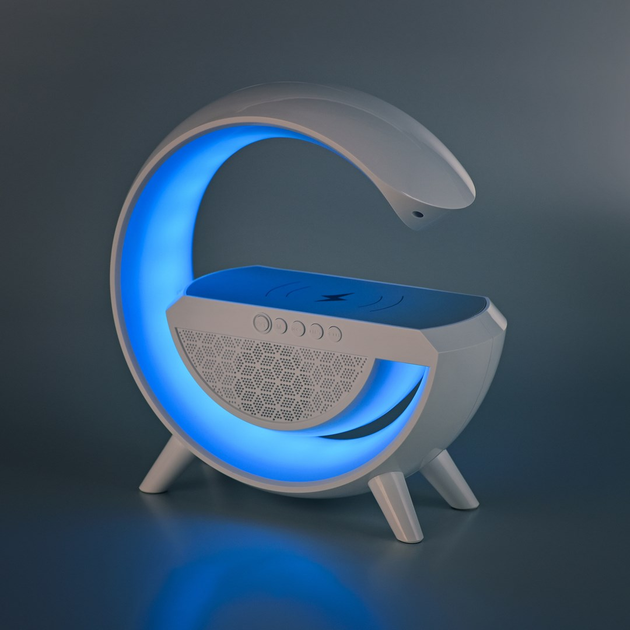 Lampka biurkowa Activejet muzyczna z ładowarką indukcyjną AJE-SOLO RGB (5901443121909) - obraz 6