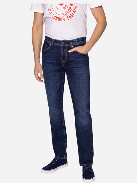 Jeansy slim fit męskie Lee Cooper Harry 650 29-30 Ciemnogranatowe (5905991713937) - obraz 1