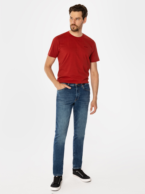 Jeansy slim fit męskie Lee Cooper Jeff 1079 31-32 Granatowe (5905991717201) - obraz 3