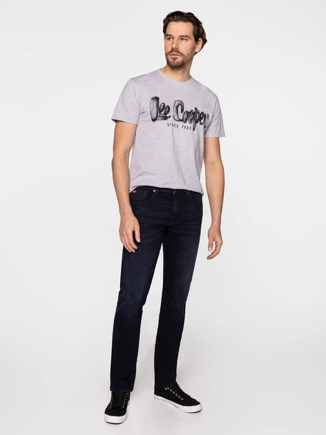 Jeansy slim fit męskie Lee Cooper Lc7504 1386 33-32 Ciemnogranatowe (5905991722090) - obraz 4