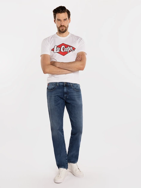 Jeansy regular fit męskie Lee Cooper Lc7504 1558 36-34 Granatowe (5905991720706/5905991701200) - obraz 4