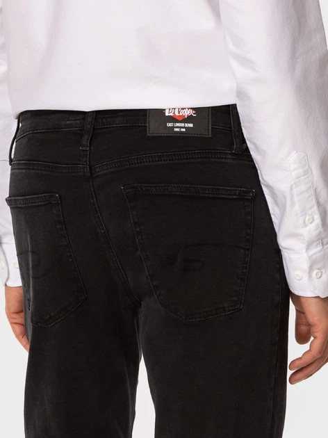 Jeansy regular fit męskie Lee Cooper London 1089 31-32 Czarne (5905991717072/5905991750178) - obraz 3