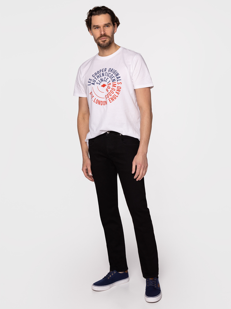 Jeansy regular fit męskie Lee Cooper Norris 1900 30-30 Czarne (5905991720225) - obraz 3