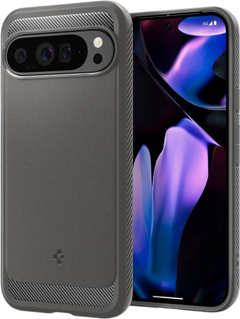 Панель Spigen Rugged Armor для Google Pixel 9 Pro XL Marble Gray (8809971227193) - зображення 1