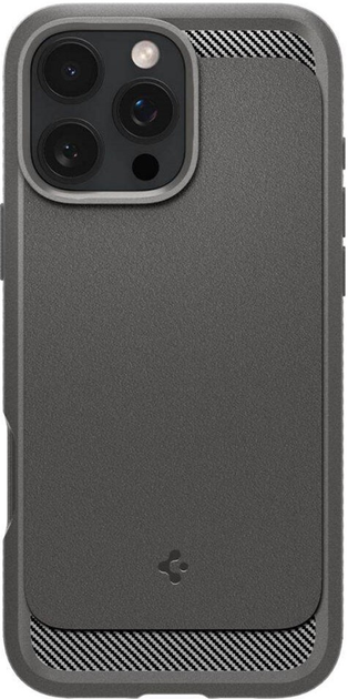 Панель Spigen Rugged Armor MagFit для Apple iPhone 16 Pro Max Gray (8809971229234) - зображення 1