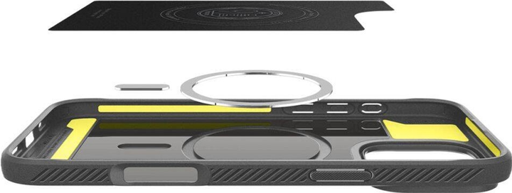 Etui Spigen Rugged Armor MagFit dla Apple iPhone 16 Pro Max Gray (8809971229234) - obraz 6