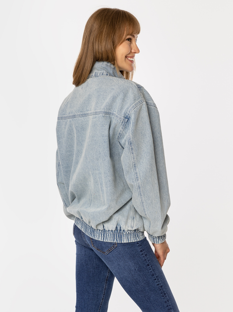 Kurtka jeansowa damska oversize Lee Cooper Amelia 1119 S Niebieska (5905991713159) - obraz 2