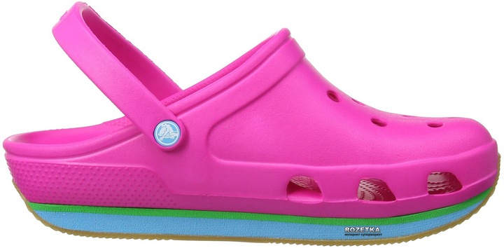 Кроксы Crocs Kids Retro Clog 14006-6Y5 33-34 (J3) Розовые (887350257052 ...