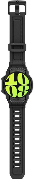 Ремінець з чохлом Spigen Rugged Armor Pro для Samsung Galaxy Watch 7 44 мм Matte Black (8809971232098) - зображення 4