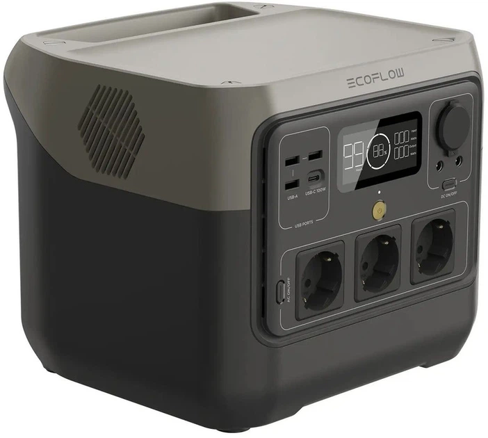 Портативна зарядна станція EcoFlow RIVER 2 Pro 800W 768Wh (ZMR620-B-EU) - Фото 3 Портативна зарядна станція EcoFlow RIVER 2 Pro 800W 768Wh (ZMR620-B-EU) - изображение 3