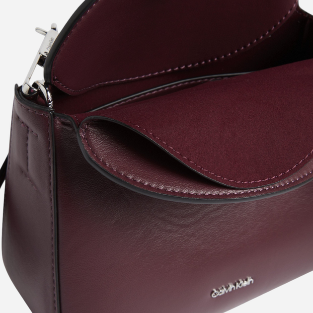 Сумка жіноча Calvin Klein K60K612568-VLP Бордова (8720639578764) - зображення 4