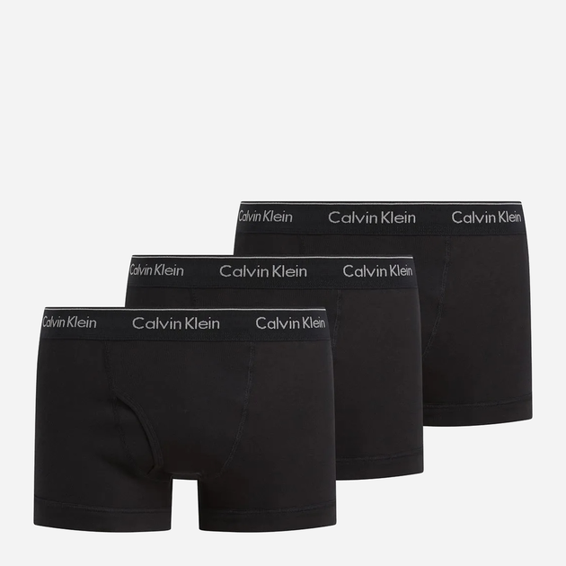 Zestaw majtek boxer męski Calvin Klein 000NB4002A M 3 szt Czarny (8720639848768) - obraz 1