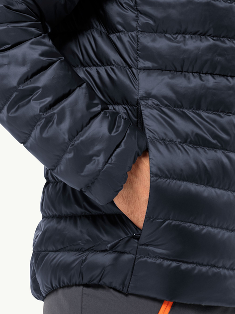 Kurtka puchowa męska Jack Wolfskin Pilvi Down Jkt M 1207701_C0415 XL Granatowa (4064886338608) - obraz 4