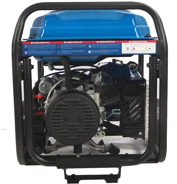 Бензиновый генератор BLUETOOLS BG8000E3 (7 кВт, 50 Гц, 400 В, 25 л) трехфазный (23001) - изображение 3