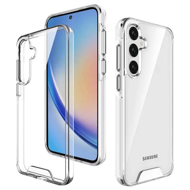 Чехол TPU Space Case transparent для Samsung Galaxy A54 5G Прозрачный Без бренда - Фото 2 Чехол TPU Space Case transparent для Samsung Galaxy A54 5G Прозрачный Без бренда - изображение 2