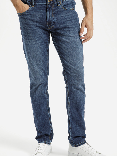 Jeansy regular fit męskie Cross Jeans E 169-112 33-32 Granatowe (8697319671759) - obraz 1