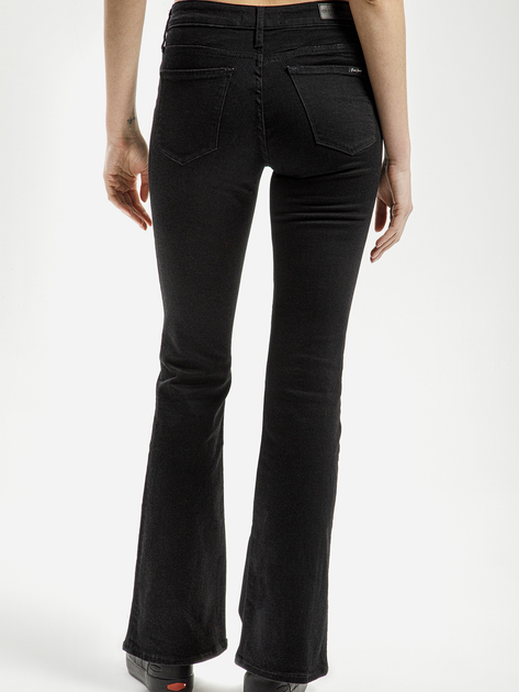 Jeansy dzwony damskie Cross Jeans P 433-020 25-30 Czarne (8697319561142) - obraz 2