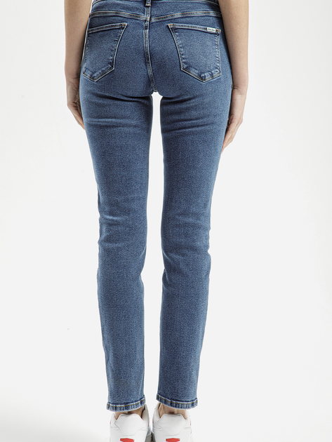 Jeansy slim fit damskie Cross Jeans P 489-224 29-28 Niebieskie (8697319591453) - obraz 2