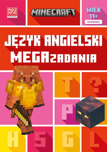 Książeczka HarperKids Minecraft. Język angielski. Megazadania 11+ (9788327671592) - obraz 1