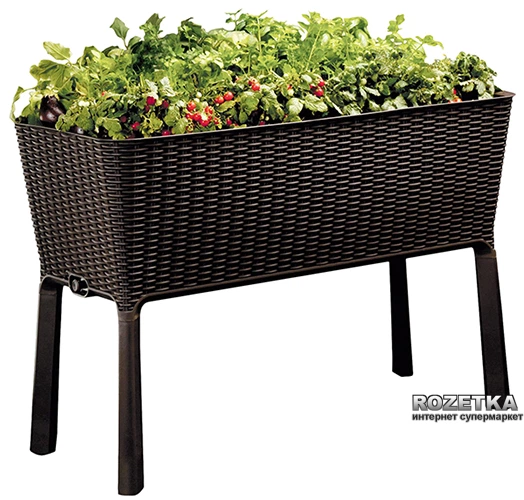 Грядка Keter Easy Grow Коричнева (7290005559822) - Фото 1 Грядка Keter Easy Grow Коричнева (7290005559822) - зображення 1