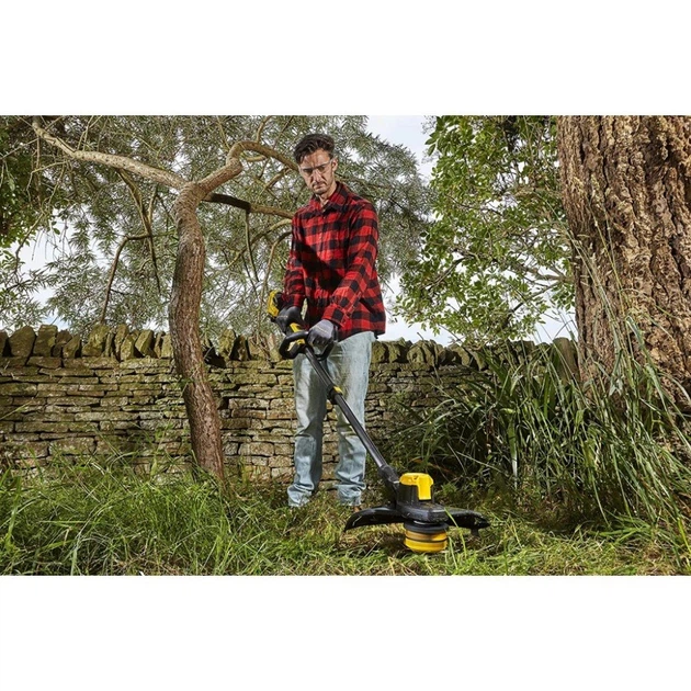 Тример садовий Stanley FatMax, 18V (20 В), 4Ah, 6000 об., 33 см (SFMCSTB933M)[59500] - зображення 2